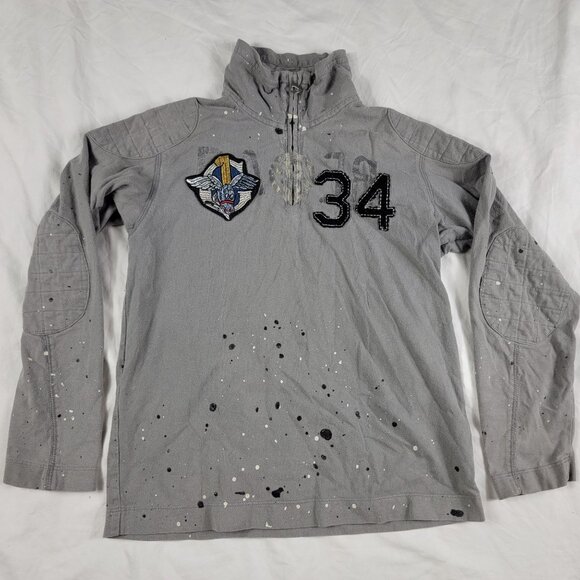 Racer Hideaway Shippensburg PA Womens 10 Gray Long Sleeve Pullover Sweatshirt - Picture 1 of 10
